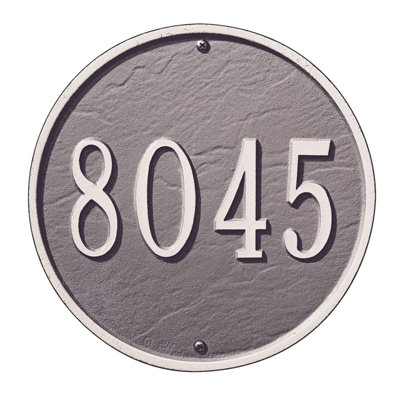 1-Line Wall Address Plaque
