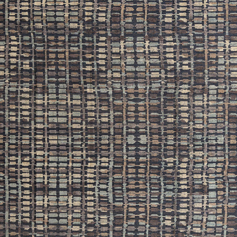 Tapis abstrait moderne 4923, Carré 8 pi