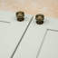 Rustic Antique Brass Layered Knobs