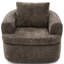 Fauteuil demi-tonneau pivotant rembourré-777522361-776504103