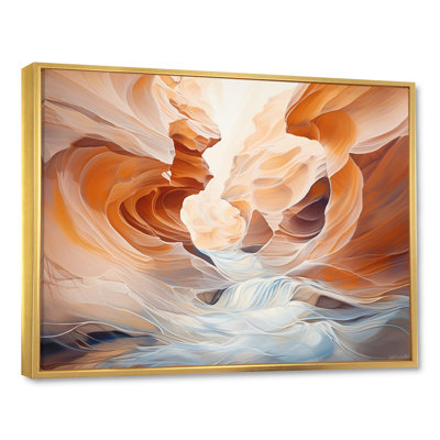 Canyon Antelope, art liquide III sur toile