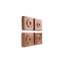 4 Piece Cuadritos Wall Decor Set