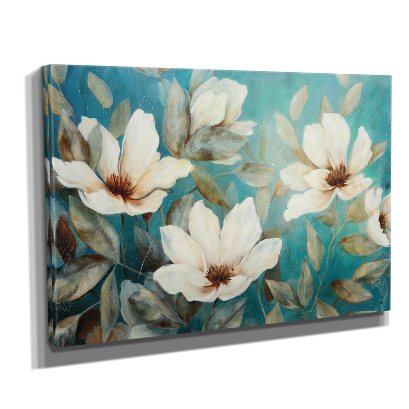 « the shade of blue » par carol robinson, reproduction d’art sur toile tendue