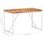 Emmeline Solid Wood Top Metal Base Dining Table-2072187843-2072031718