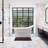 Moab 63.75'' x 27.38'' Freestanding Soaking Acrylic Bathtub
