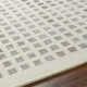 Sigrid Geometric Hand Tufted Area Rug in Light Gray/Cream