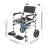 Heavy Duty Shower Chair With Wheels(O-Shape Seat)