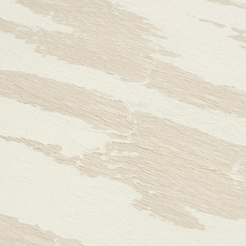 Schumacher x Celerie Kemble Plastered Manuscript Wallpaper, Arctic