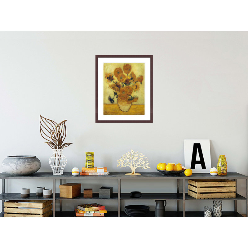 Tournesols par Vincent van Gogh, H 27,84 po x l 23,5 po