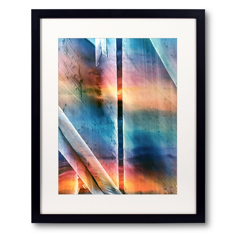 # 96 par Hratch Isirelian - Peinture encadrée, 20" H x 16" W