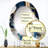 Orsolina Abstract Geode Waves Blue V - Modern Waves Wall Mirror-22968352