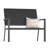 Weatherproof Wicker Outside Benches Clearance