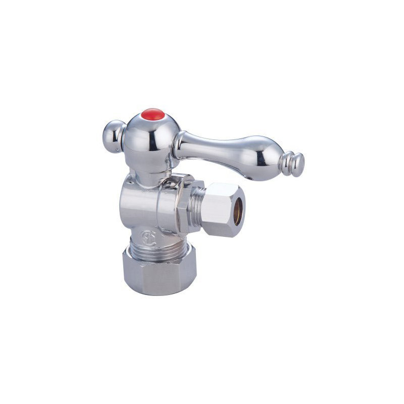Quarter Decorative Turn Valves, Polished Chrome