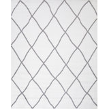 Merrie Diamond Ivory Area Rug
