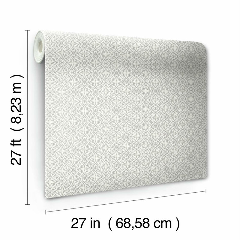 Geometric Roll, Gray