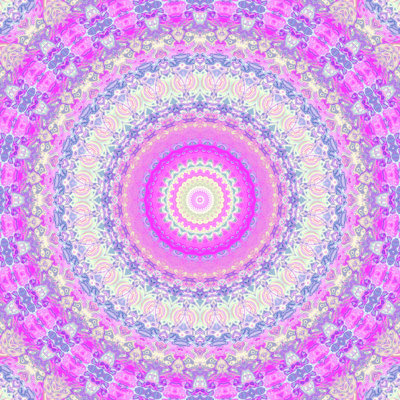 Kaleiope Studio Groovy Vibrant Mandala