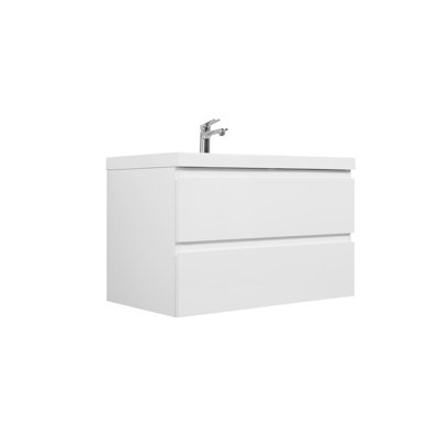 Meuble-lavabo flottant avec lavabo Sophina