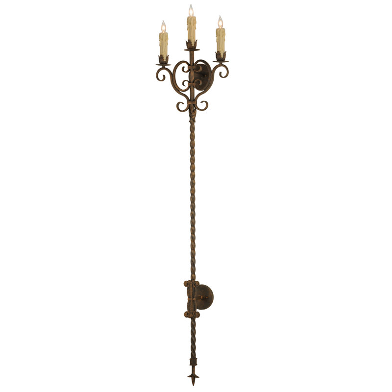Palmira 3 - Light Candle Wall Light
