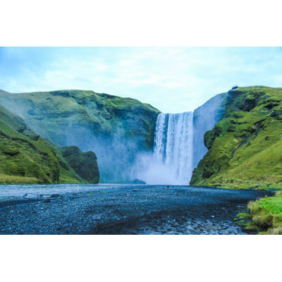 Waterfall, Iceland - Seljalandsfoss by Superjoseph - Wrapped Canvas Print