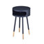 Table de bout Ayeleen, blanche et naturelle-25766560