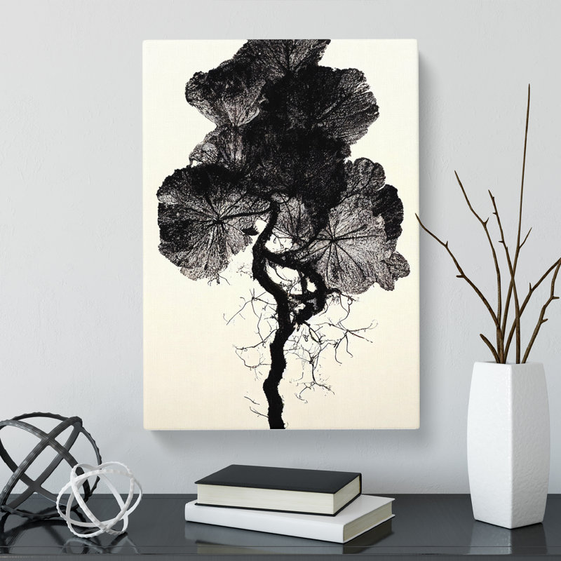 CAN-V0523-1784X Pear Tree Shadow Vol.3 1 Piece Wrapped Canvas Wall Art, 50cm H x 35cm W