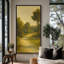 Grande toile murale encadrée, impressions de paysage de chemin de campagne - 60 po x 20 po, 60 po x 30 po-436109048-436109031