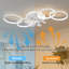 24.41'' Geometric Multi-Ring Ceiling Fan With Light