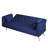 Cathal Velvet Sleeper convertible love seat sofa, American retro velvet, suitable for small living room, bedroom-497704522