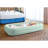 Intex Kidz Raised Frame Camping Travel Air Mattress Bed w/ Hand Pump