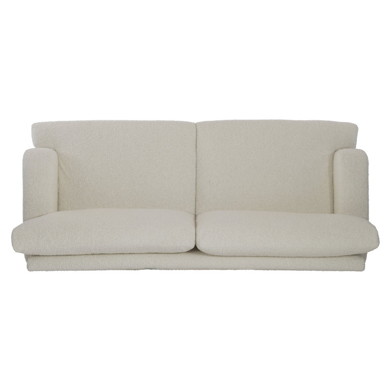 Berkeley 94" Recessed Arm Sofa, Molasses, White 5555-000
