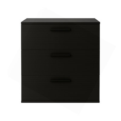 Commode à tiroirs lustrée