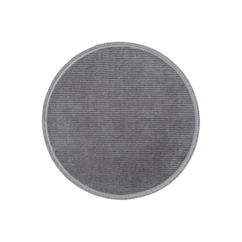 Rithik Round Geometric and Geometric Shapes Indoor / Outdoor Area Rug, Round 160cm