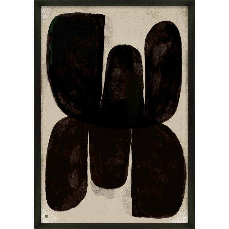 Night Butterfly Print by StudioM, Black, 30" H x 21" W x 1.25" D