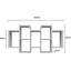 Michigamme 7 Piece Bracket Shelf