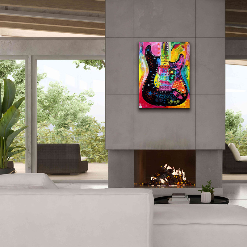 «Lenny Strat» par Dean Russo - impression sur toile tendue