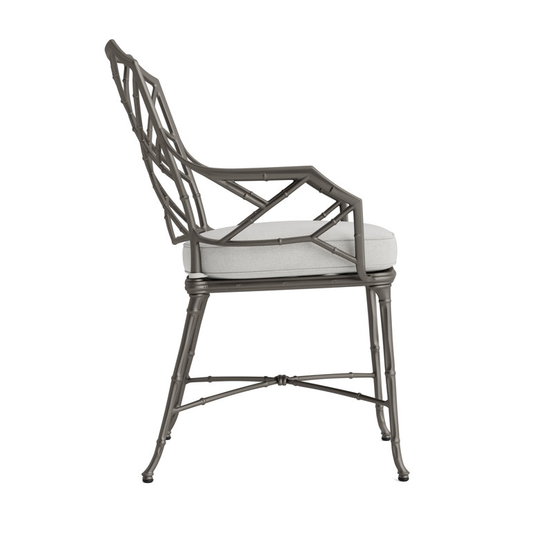 Calcutta Outdoor Dining Chair, Mica, Fusion Dove