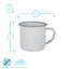 Enamelware Camping Mug