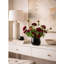 Faux Burgundy Floral Arrangement in Vase