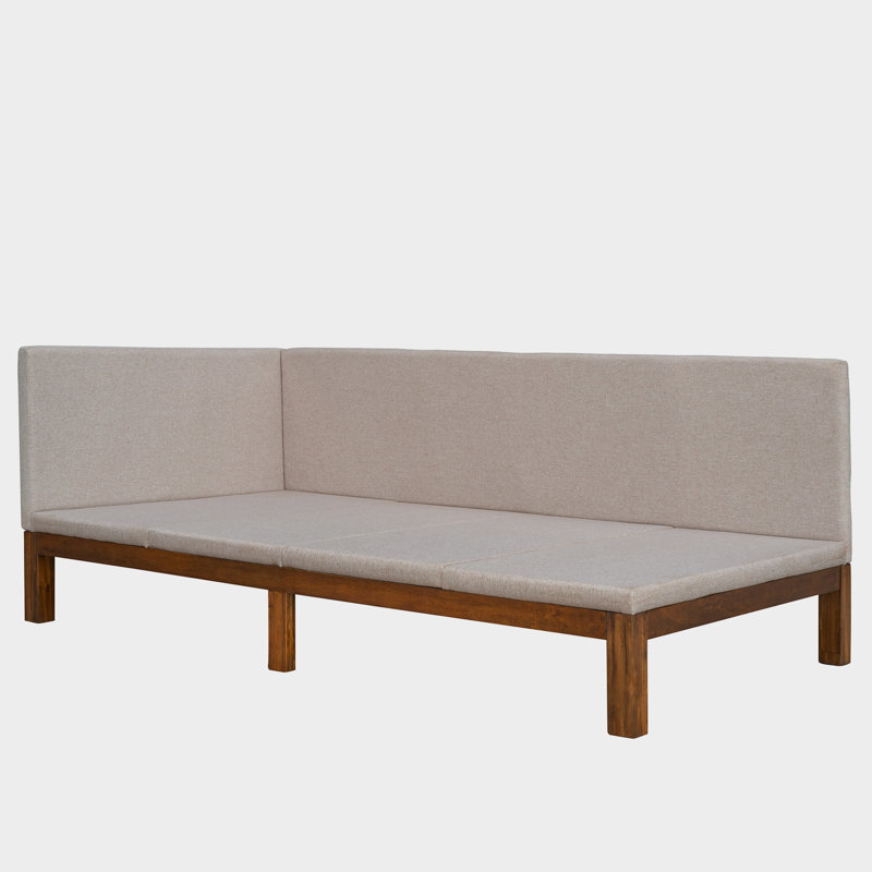 Lit de jour Makynzi, Simple, Beige