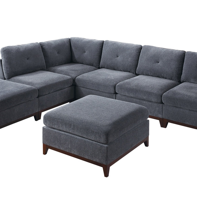 Canapé modulaire 1 pièce, Gris