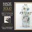 Mason Jar Blues II Framed Print - Solid Wood-1312379999-1312379990