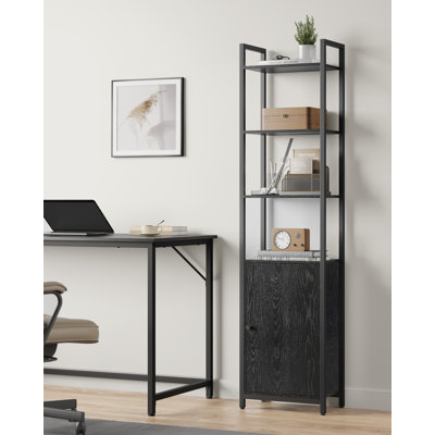 Adetola 40cm W Steel Etagere Bookcase