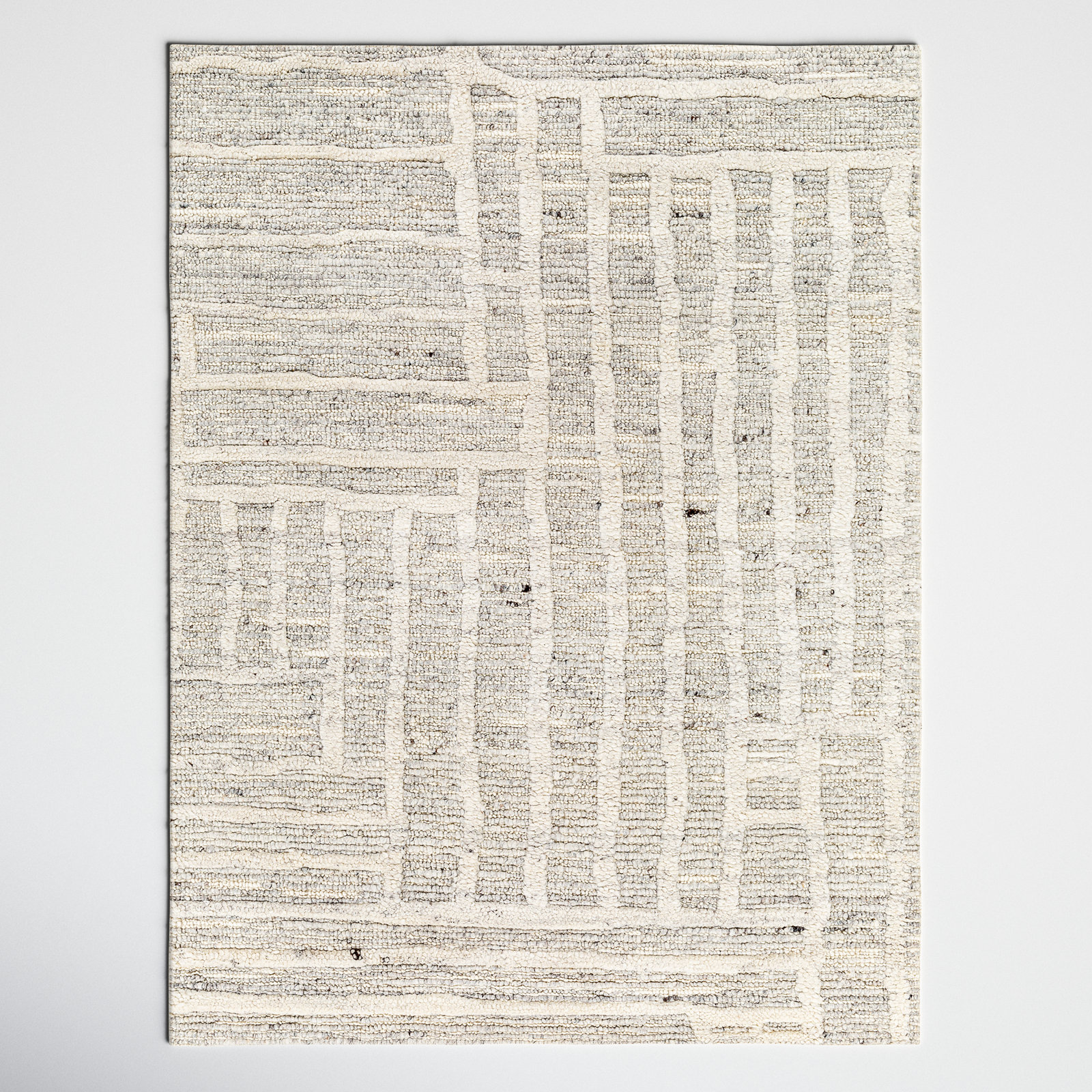 Edwardo Hand-Woven Abstract Rug, Rectangle 2' x 3'