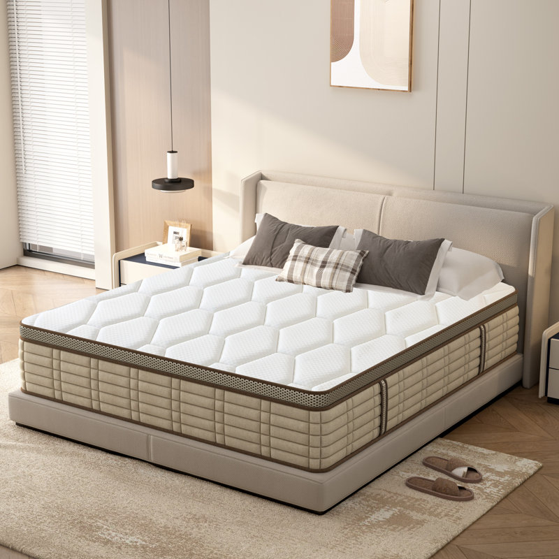 Medium Hybrid Mattress In a Box, Twin, 12"