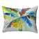 Pinkham Floral Indoor/Outdoor Reversible Throw Pillow