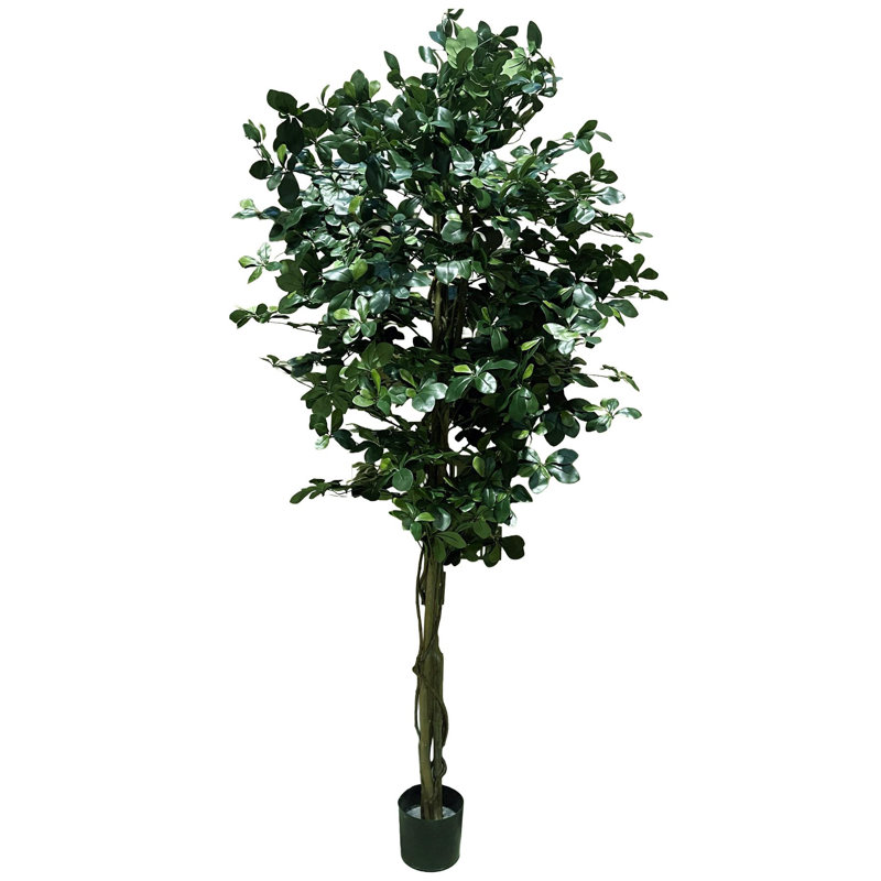 Fire Retardant Artificial Tree 180cm Faux Palm Tree in Pot Liner