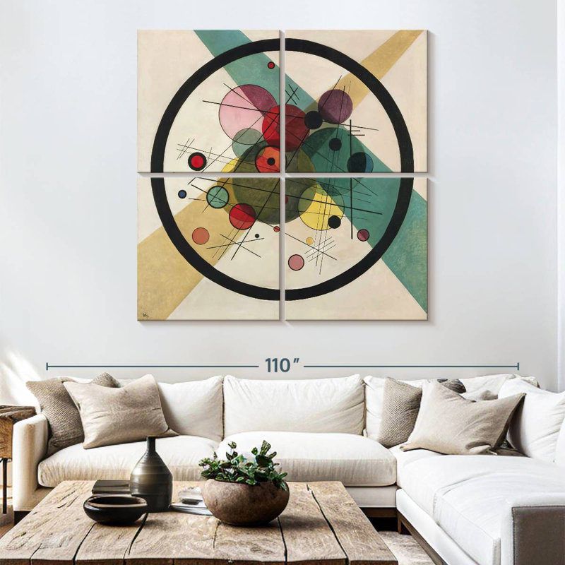 Avery Cercles In A Circle, H 74 po x l 74 po