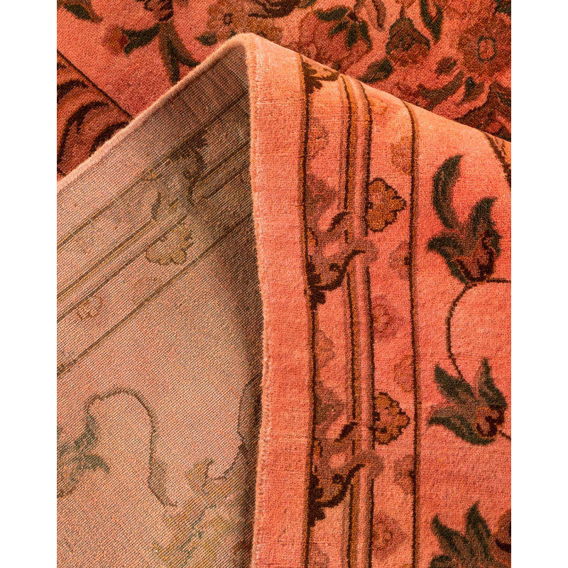 Fine Vibrance One-of-a-Kind 6' 6" X 9' 5" Hand Knotted Area Rug