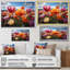 Tulipes «Fields of Color IV», reproduction sur toile-2046542863-2046542862