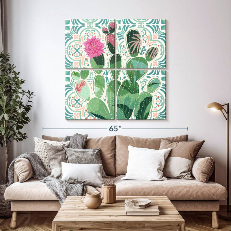 Harnek Fiesta Cactus Maverick Tile I, H 45 po x l 45 po
